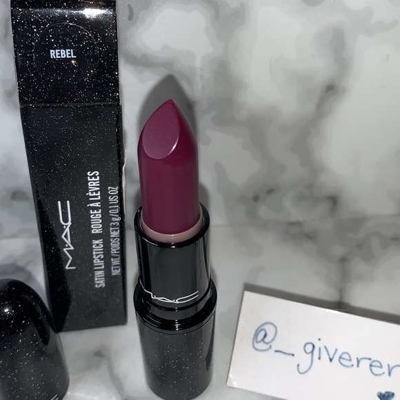 NIB REBEL SATIN Lipstick MAC - Picture 3 of 14